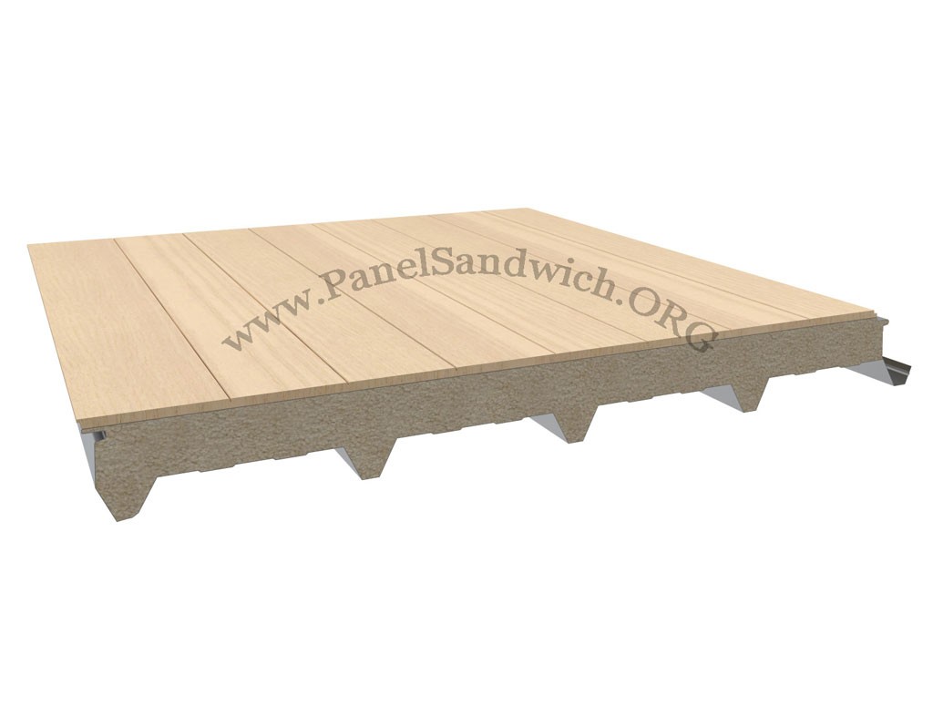 MetMad Sandwich Panel - Metal/Wood