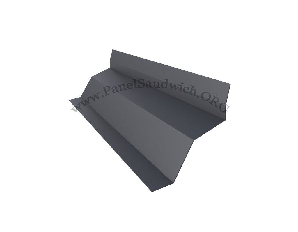 Slate gray slate gray imitation tile sandwich panel side cover cap with wall